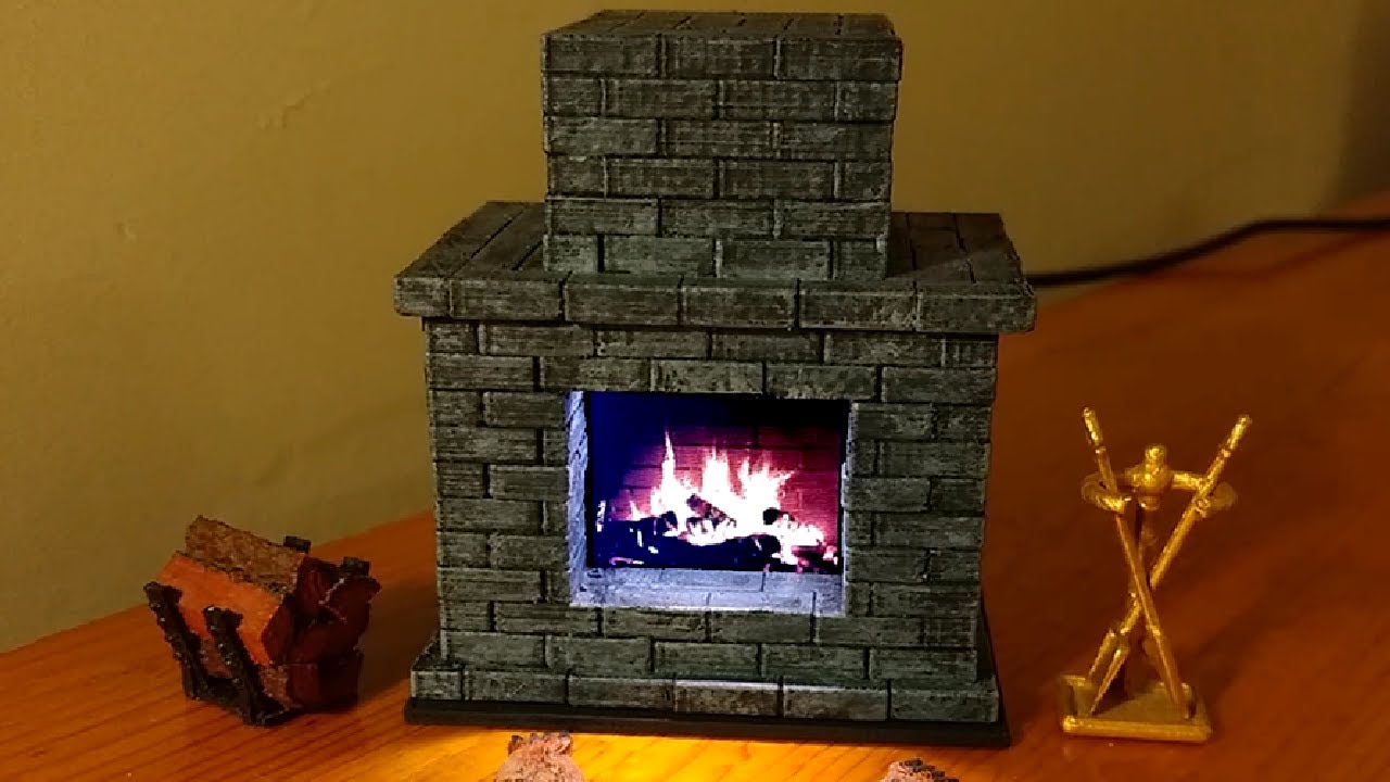 Mini Yule Log: With crackling sound! (RP Minis)