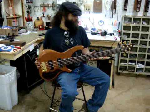 Birdsong Guitars HY5 Short Scale 5 String Bass