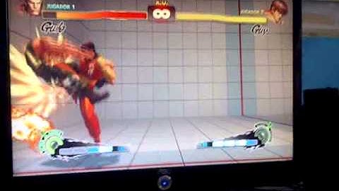 SSF4 AE 2012 Guy Unblockable on Guile