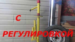 Как сделать домашний шиномонтажный станок своими руками. Manual Tyre Changer