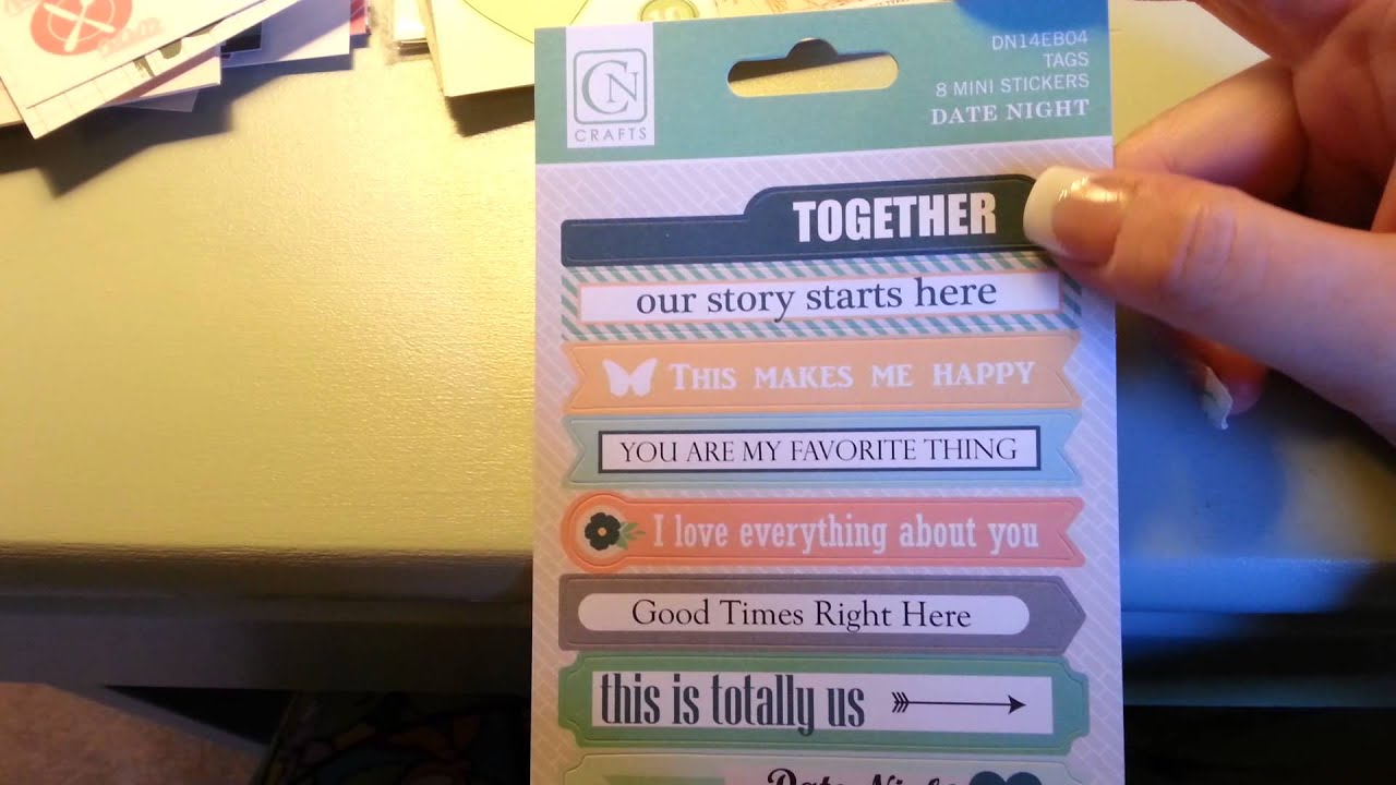 March Gossamer Blue Life Pages Project Life Kit