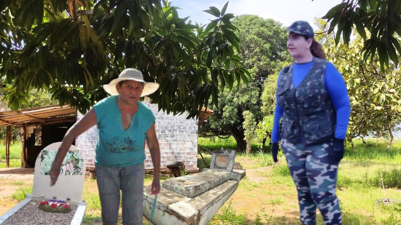 JOGARAM TERRA DO CEMITÉRIO EMSIMA DA MINHA CASA /OLHA QUE ACONTECEU ...