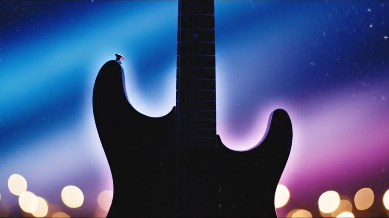 Relaxing Guitar Rock for Night Focus