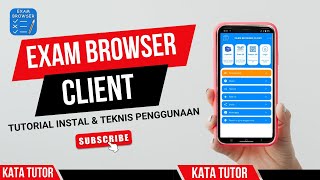 TUTORIAL INSTAL DAN AKSES SOAL EXAM BROWSER CLIENT screenshot 4