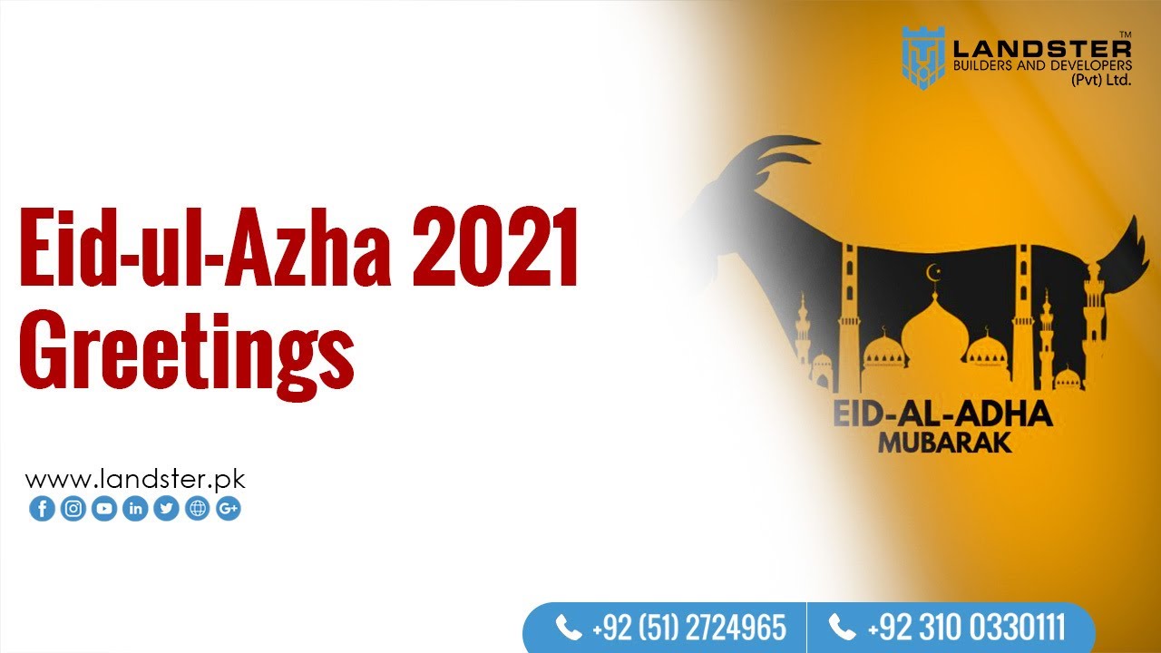 Eid-Ul-Azha 2021 (Eid greetins to all clients)