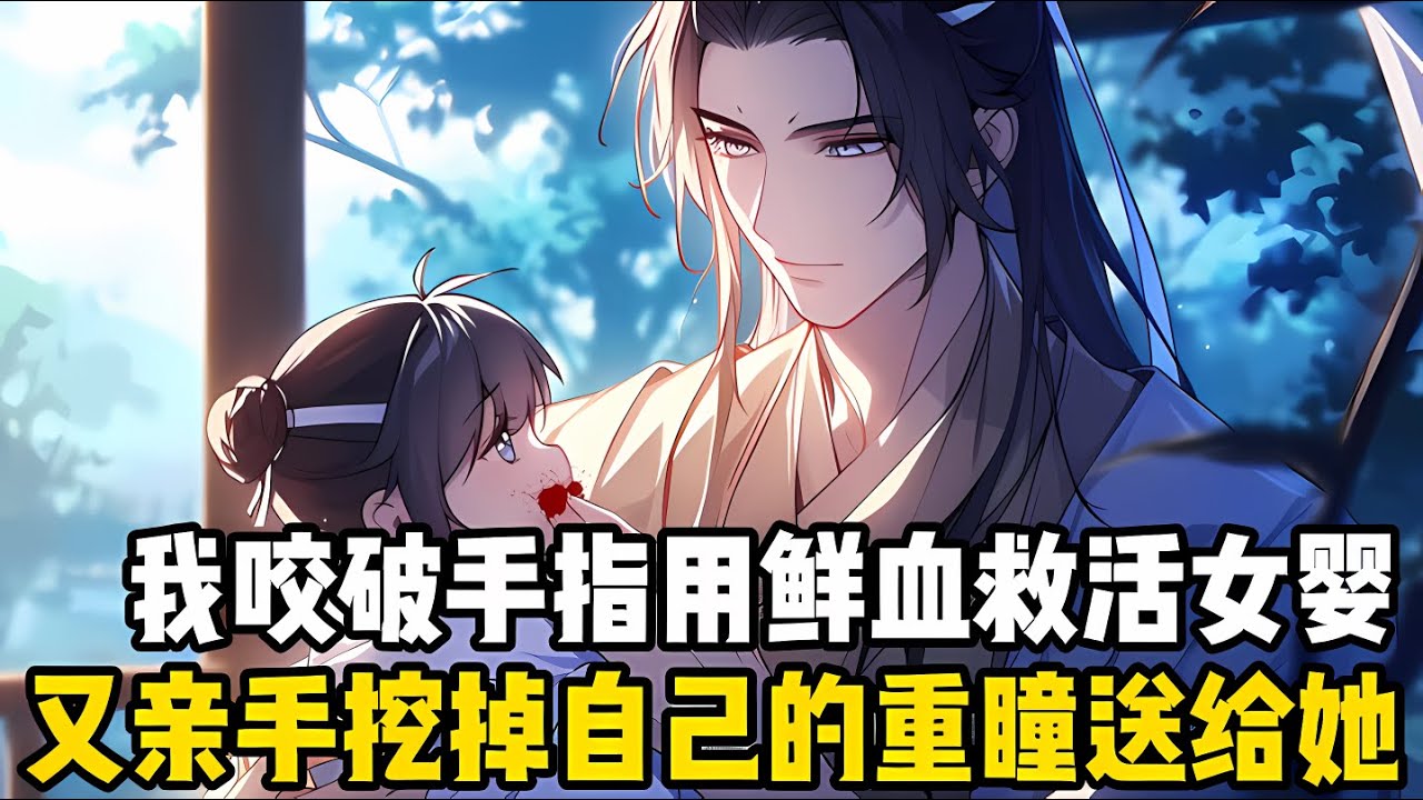 我咬破手指用血救活被拋棄的女嬰，又親手挖掉自己的重瞳送給她，可女孩未來成爲女帝後，卻聯合九位大帝將我鎮殺#漫画 #小说 #玄幻