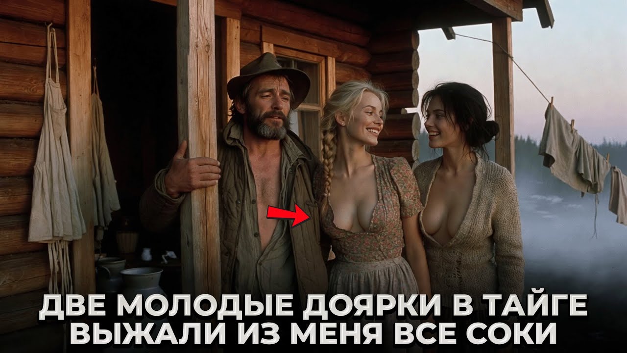 Лесничий Наткнулся на ДВУХ МОЛОДЫХ ДОЯРОК в Тайге. Они ВЫЖАЛИ ЕГО НАСУХО!