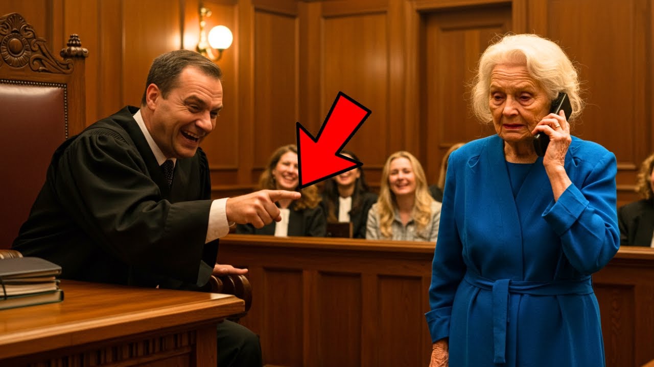 MEGALÁZTA a Bíró az idős Hölgyet... amikor a Hölgy Felhívta a Lányát, Mindenki SOKKOLÓDOTT