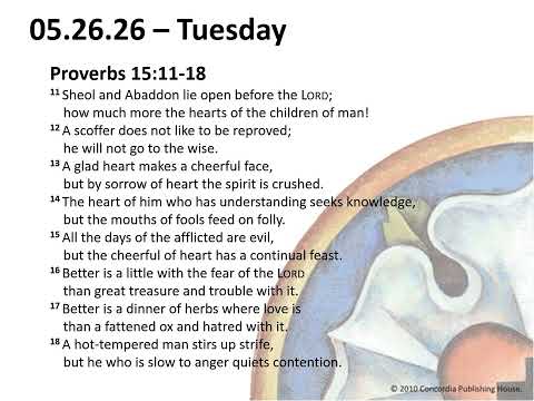 Pastor Z Devotional - Tuesday, May 26, 2026
