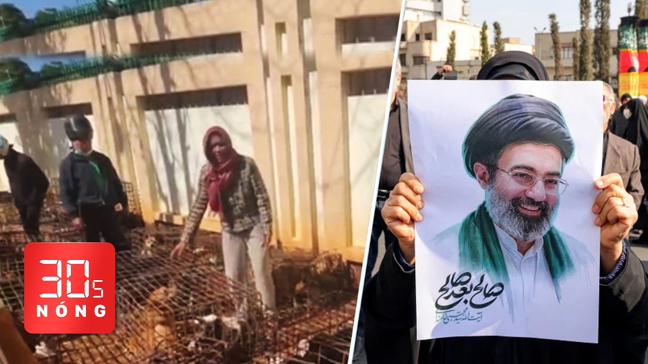 Bản tin 30s Nóng: 70 con chó nghi bị trộm nhốt tại lò mổ; Diễn biến mới chiến sự ở Iran