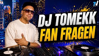 DJ TOMEKK Fan Fragen | 3.5 Mio CD´s, Buch "Ich lebe für Hip Hop" #1, Tatwaffe & G-Style,  DJ mit KI