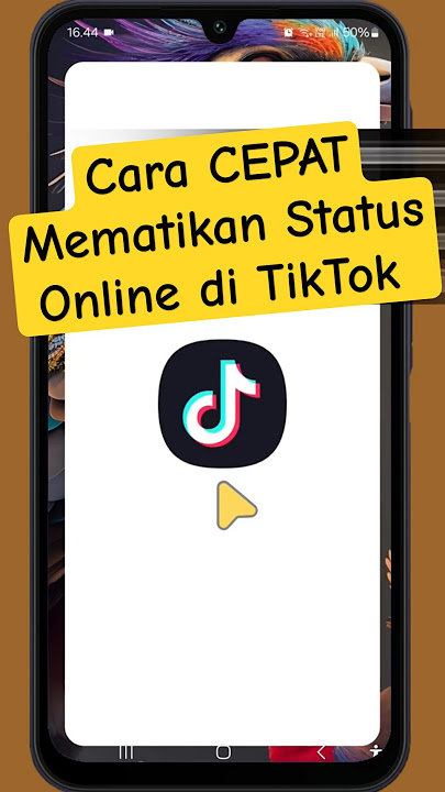 Cara Mematikan Status Online di TikTok #kianmudah #matikanstatusonlinetiktok #statusonlinetiktok