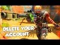 "DELETE YOUR ACCOUNT KNIFER!" (Black Ops 4 Knife Only Rage Reactions & Funny Moments)