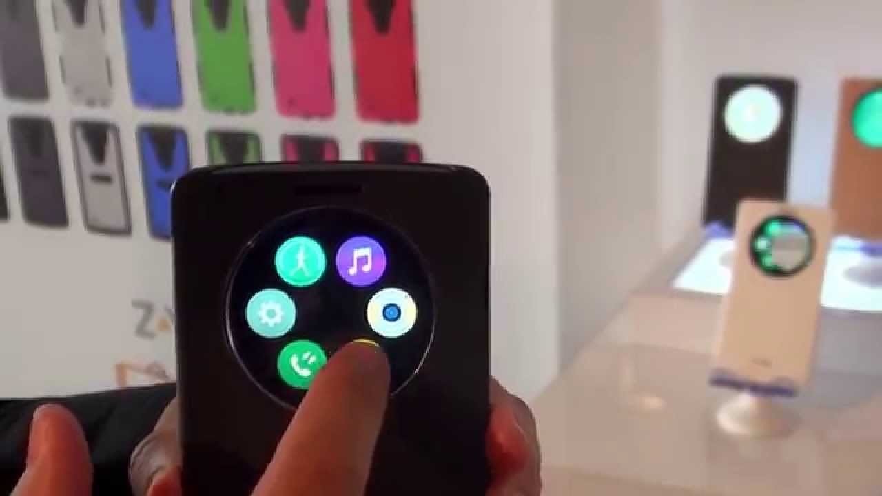 LG G3 Quick Circle Window Case Hands-On