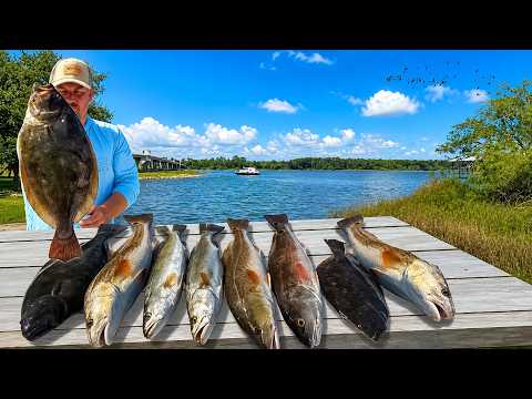 Fishing One of the GULF COAST'S Best Kept SECRETS for THESE FISH!! **CATCH AND COOK**
