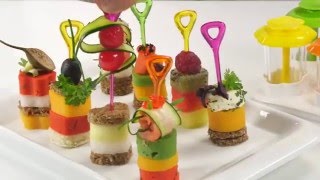 Формы для канапе PRESTO FoodStyle, 4 вида Формы для канапе PRESTO FoodStyle, 4 вида