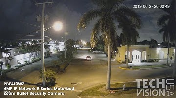 STARLIGHT Demo - PBE4L3WZ - 4MP IP Network E Series Motorized Zoom Bullet Security Camera