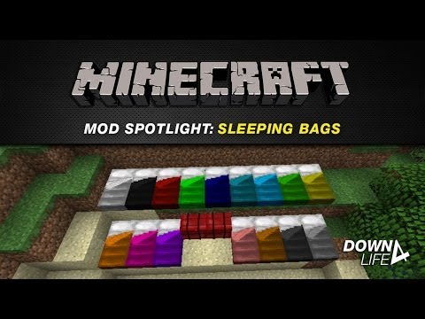 Sleeping Bags // Minecraft Mod Spotlight #004