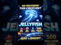 NASA Sent Jellyfish to Space!? 🪼🚀 500 Million Years Old Mystery!  #facts