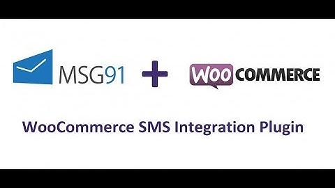 How to SMS Gateway integration in Woocommerce MSG91