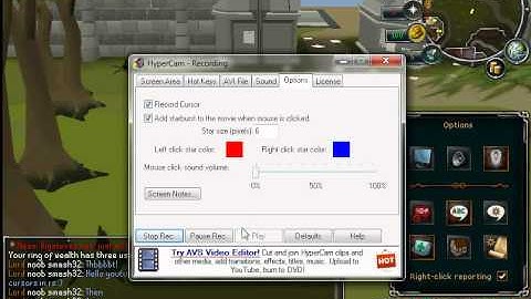 how to use your own cursors in runescape