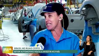 Setor automotivo ganha fôlego com políticas do governo federal