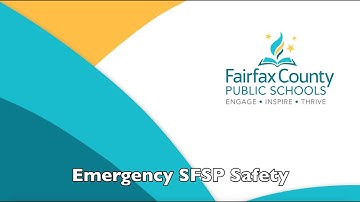 FCPS FNS Emergency SFSP Safety Video