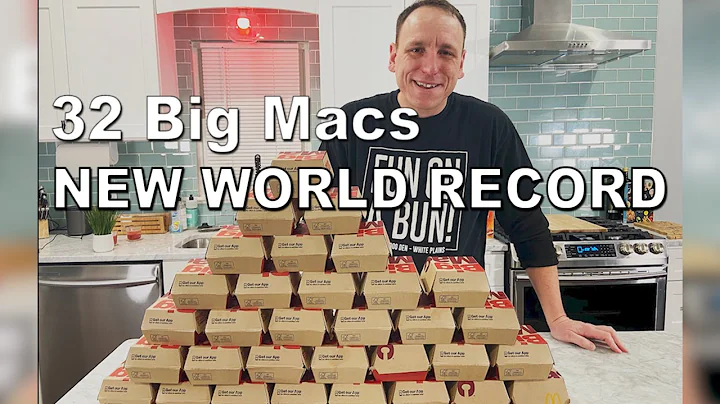 Most Big Macs Ever Eaten by One Person | Joey Ches...