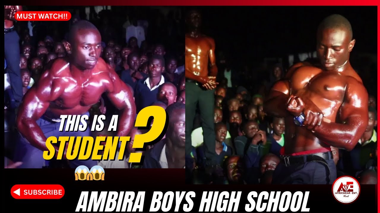 STUDENT BODY BUILDERS?😱😱 AMBIRA BOYS HIGH SCHOOL | CULTURAL DAY | AFRIKWEAR UNIT ON LOCATION