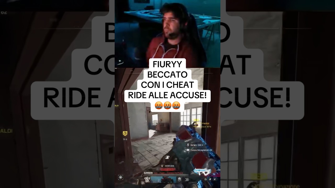 FIURYY BASTA CHEATTARE LIVE. #warzone #callofduty #coditalia #warzoneita