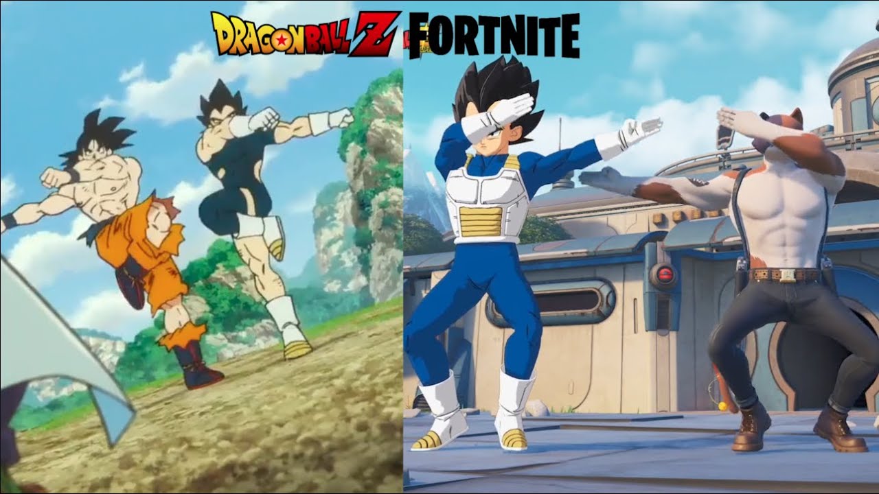 *NEW* Fortnite Fusion! Hah! Emote in Real Life (Dragon Ball Z