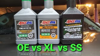 AMSOIL Signature series vs XL vs OE motor oil, which one to use, lubricants for business or personal