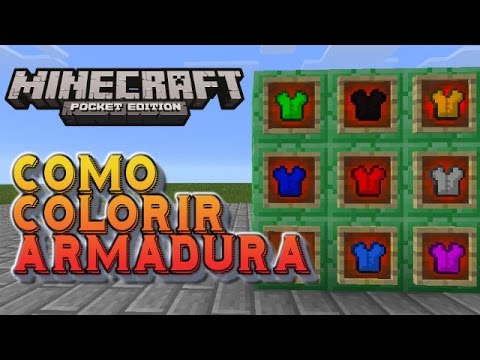 Como pintar armadura em Minecraft