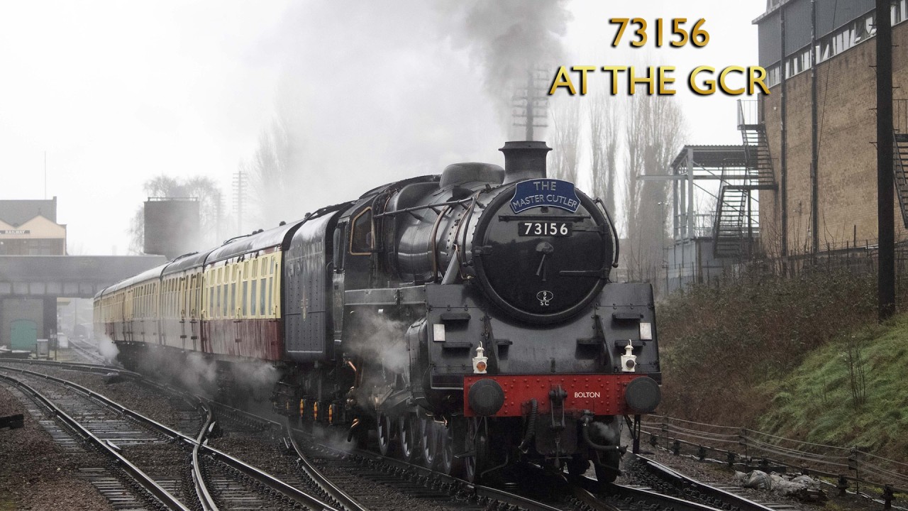 BR Standard Class 5 73156 at the Great Central Railway