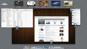 Mac OS X Lion : Misson Control Demo