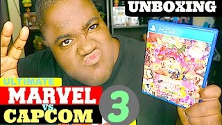 Ultimate Marvel vs Capcom 3 PS4 Unboxing🕹