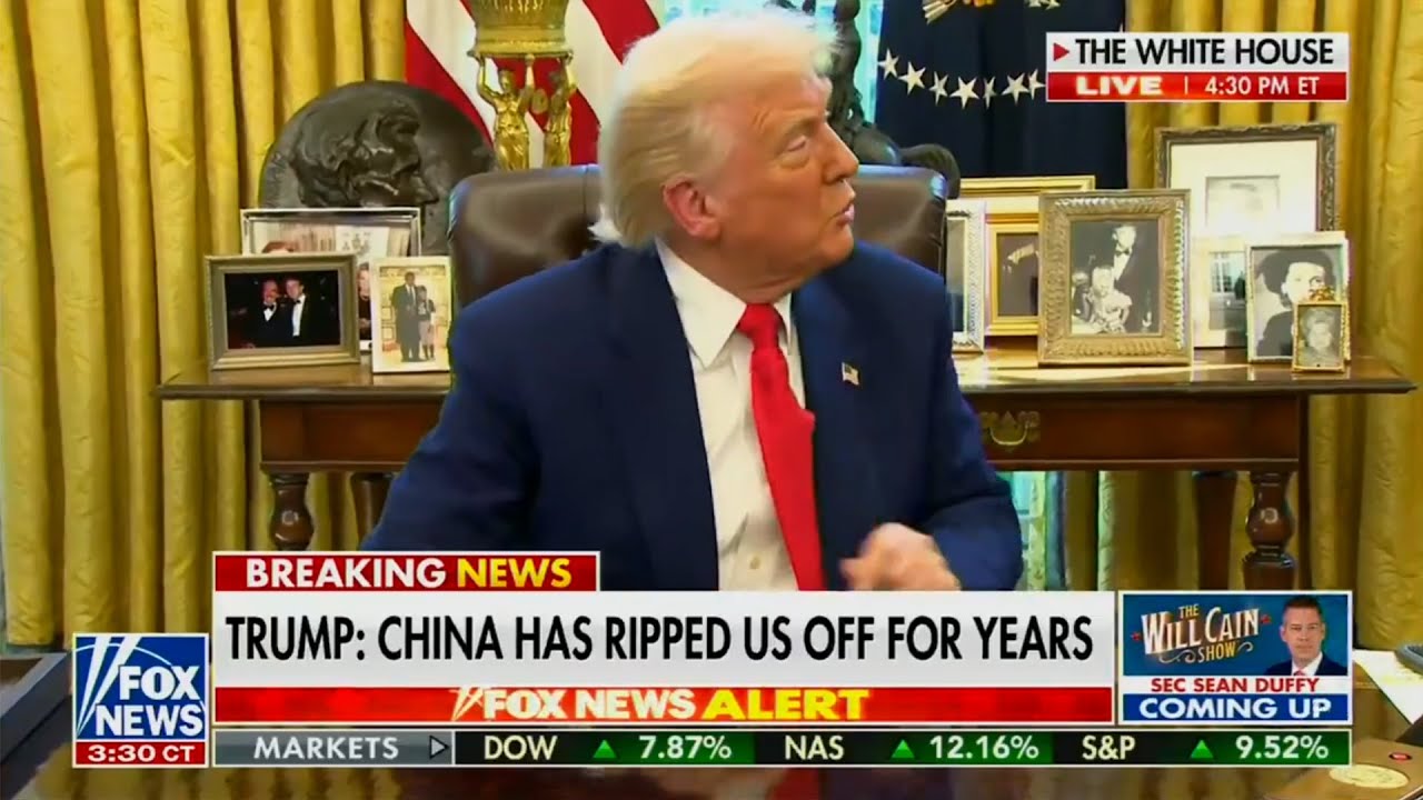 Trump randomly pauses all tariffs, has NO IDEA what he's doing