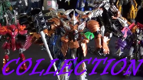 Toy Collection #3 Transformers Age Of Extinction Dinobot figures (Movie Appearing)