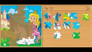🦄👑 Unicorn & Princess Jigsaw Puzzle - Jigsaw Puzzles for Kids Walkthrough screenshot 5