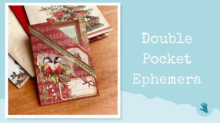 DOUBLE POCKET CARD EPHEMERA - Junk Journal Tutorial