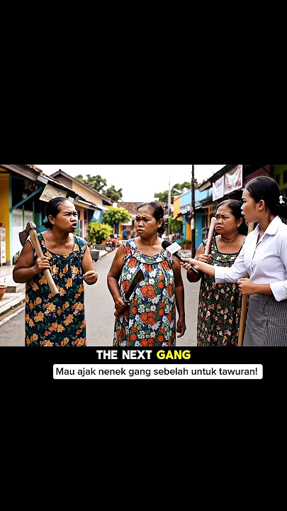 Mau ajak nenek gang sebelah buat tawuran #shorts