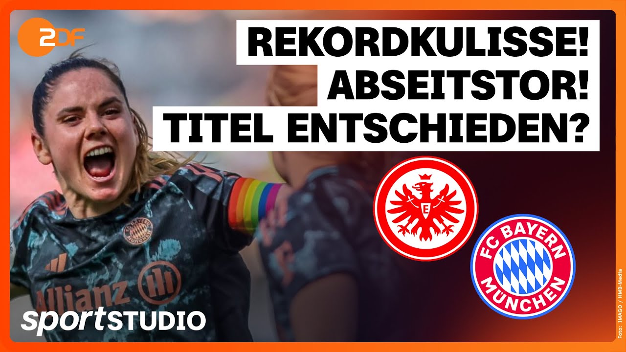 Eintracht Frankfurt – FC Bayern München | Frauen-Bundesliga, 19. Spieltag 2024/25 | sportstudio