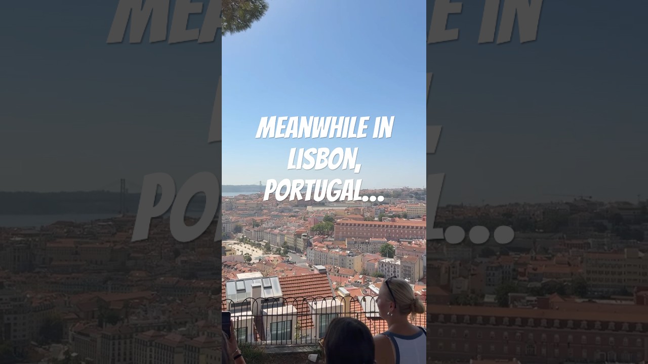 Meanwhile in Lisbon…#travel #shorts #cruise #portugal