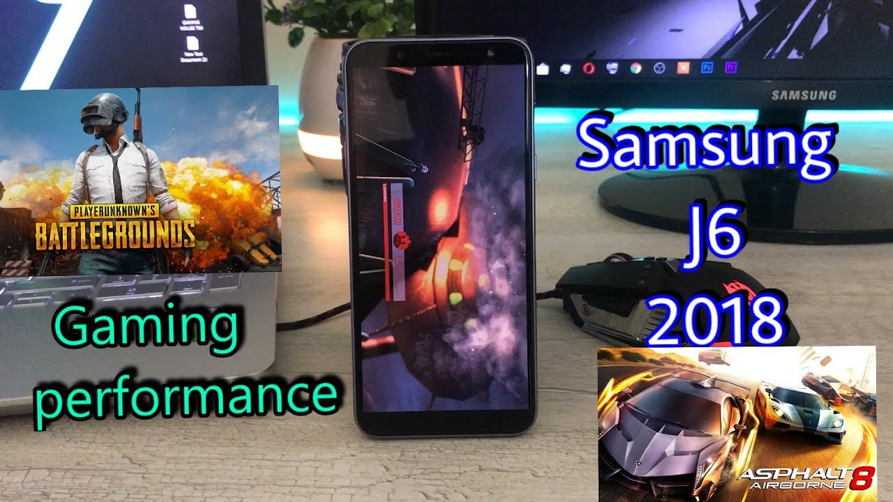 Samsung J6 (2018) Gaming performance (pubg,Asphalt)