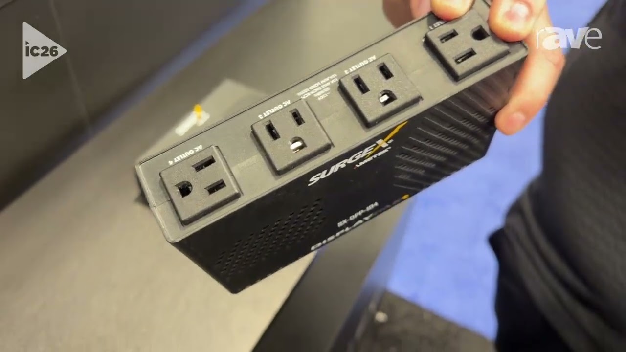 InfoComm 2026: SurgeX Presents DISPLAYPAK+ 104 and 102