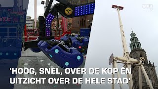 Opbouw Meikermis in volle gang