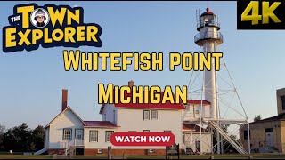Whitefish Point and The Great Lakes Shipwreck Museum - A Walking Tour [4K]