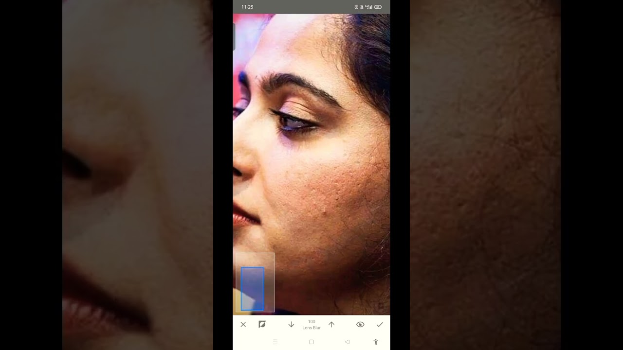 snapseed new trick 😱 face smooth 