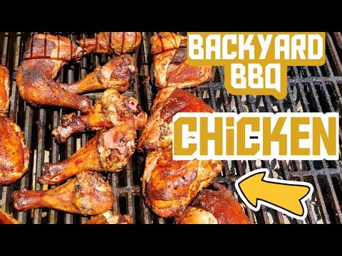 How to make perfect BBQ chicken: cooking on the Char-griller grill. #Charcoal