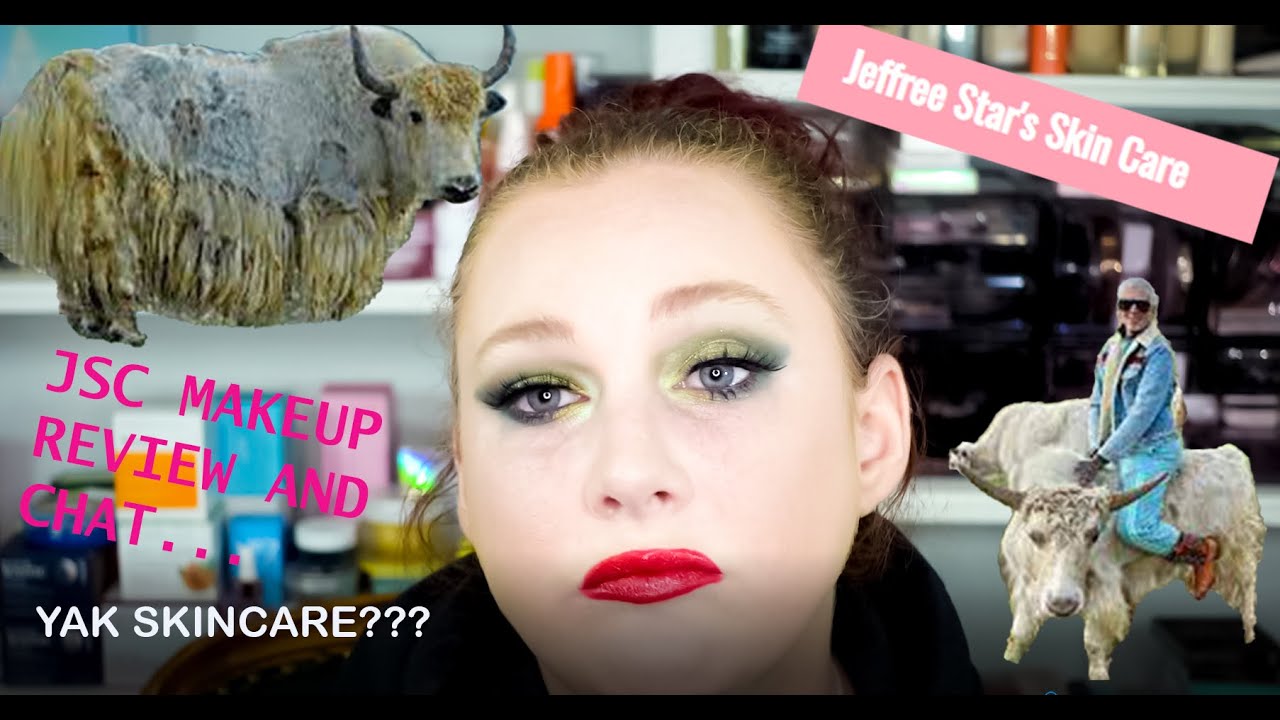 JEFFREE STAR COSMETICS YAK MILK SKINCARE????  And Makeup Review...